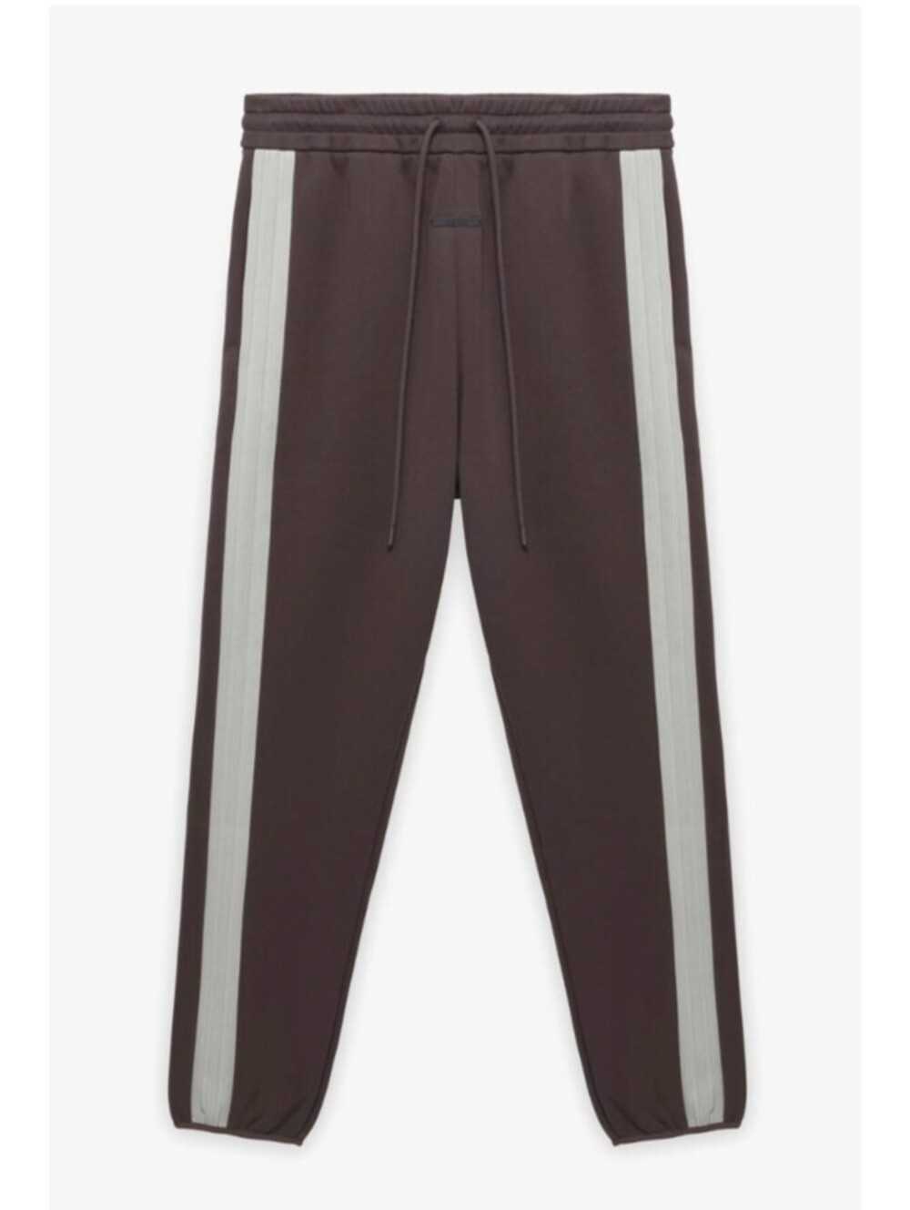 Adidas Fear of God Athletics Fleece Pants Size L Night Brown JZ7373 NWT FOG